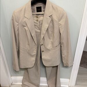 The Limited Beige Suit